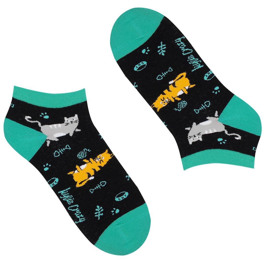 Soquete Gatos Kylie Crazy - Rarassocks