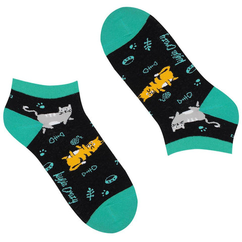 Soquete Gatos Kylie Crazy - Rarassocks