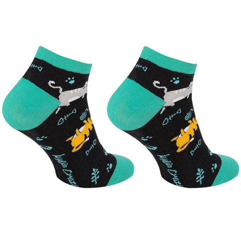 Soquete Gatos Kylie Crazy - Rarassocks