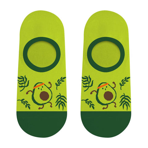 Soquete invisível Abacate Kylie Crazy - Rarassocks
