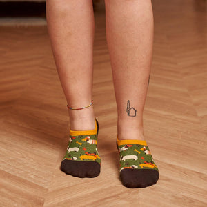 Soquete invisível Cães Salsicha Kylie Crazy - Rarassocks