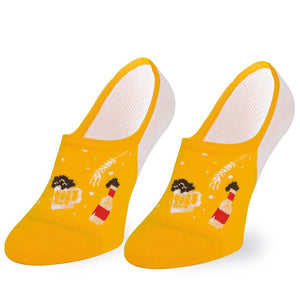 Soquete Invisível Cervejas Kylie Crazy - Rarassocks