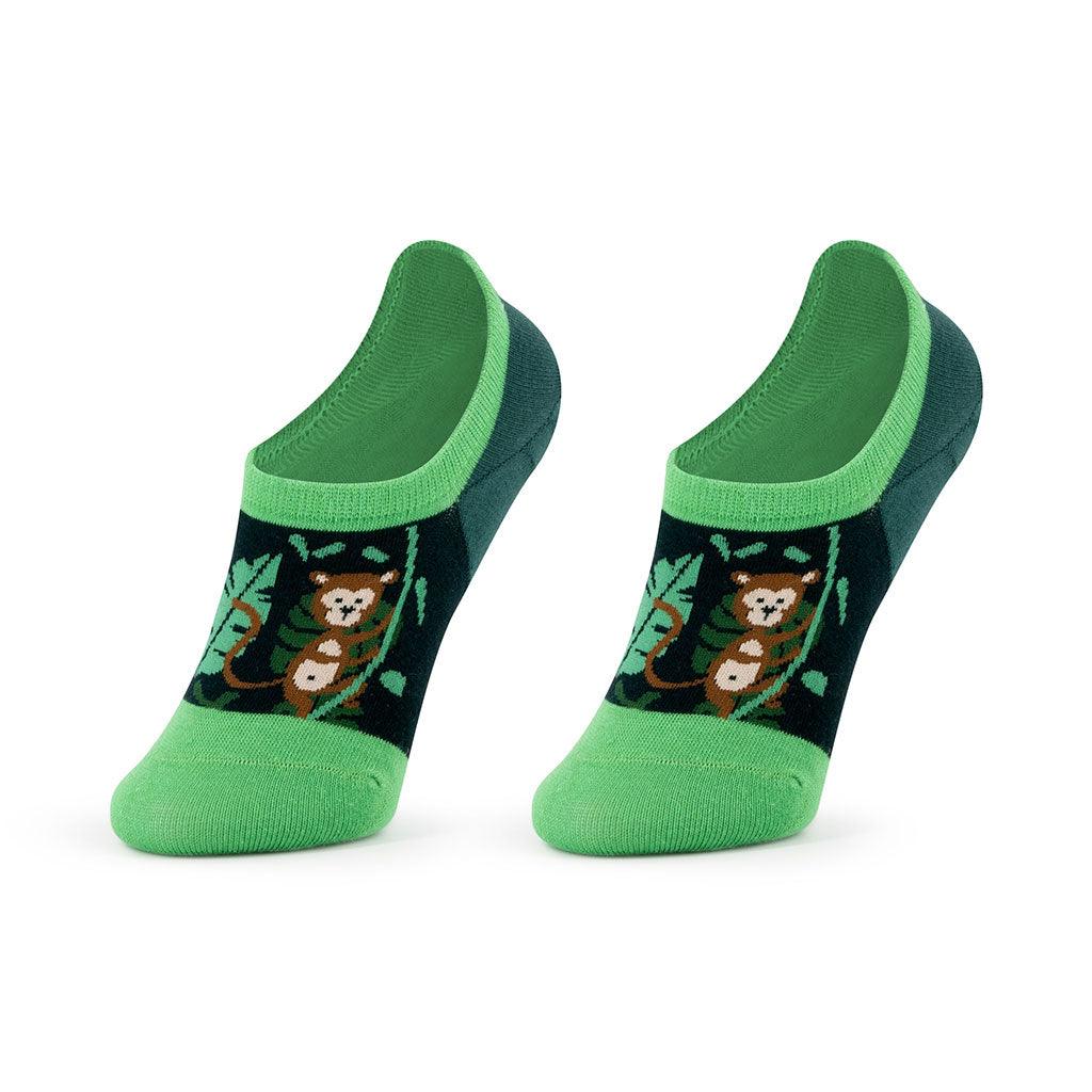 Soquete invisível Macacos Kylie Crazy - Rarassocks