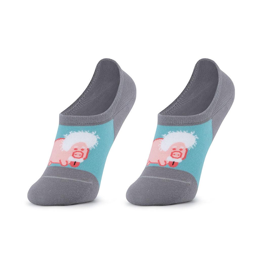 Soquete invisível Porco Kylie Crazy - Rarassocks