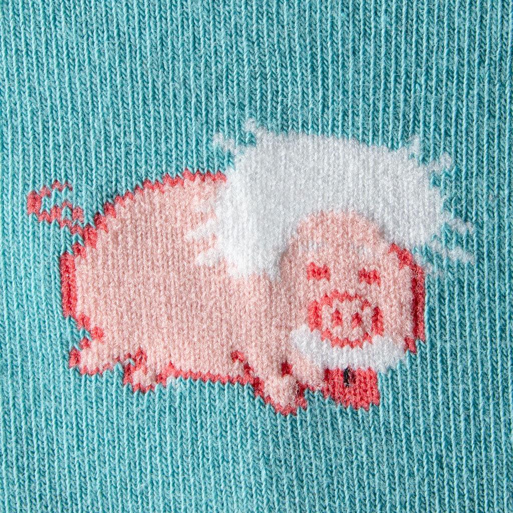 Soquete invisível Porco Kylie Crazy - Rarassocks