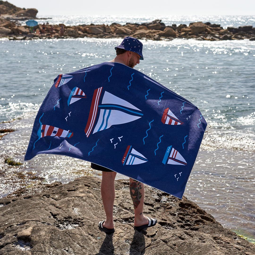 Toalha de Praia Barcos - Rarassocks