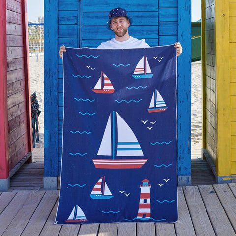 Toalha de Praia Barcos - Rarassocks