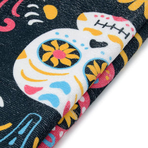 Toalha de Praia Caveiras Mexicanas - Rarassocks