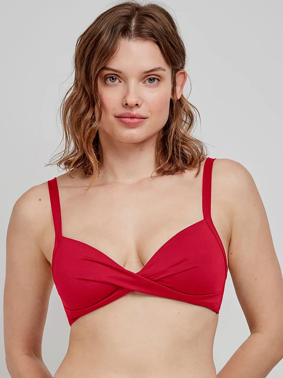 Top de biquíni com copas C e D