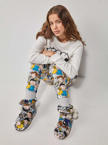 Pantufas do Snoopy