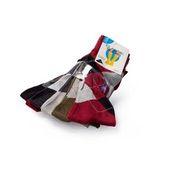 1 par Meia Algodão Com Licra, Losangos - Rarassocks