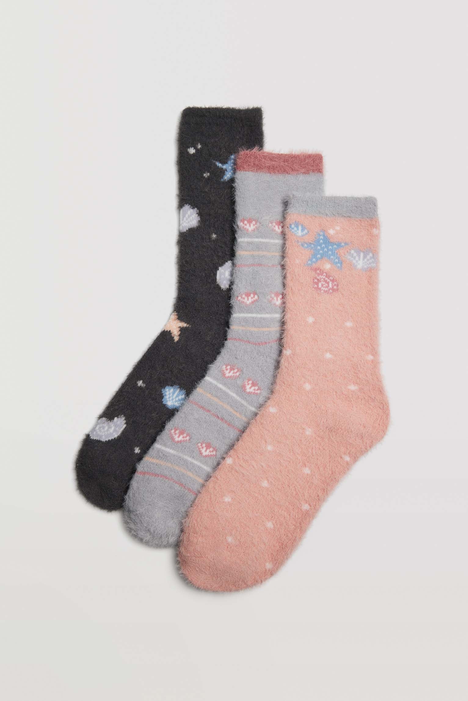 Pack 3 pares de meias