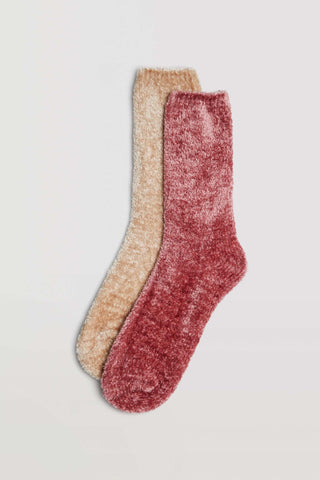 Pack de 2 pares de meias macias