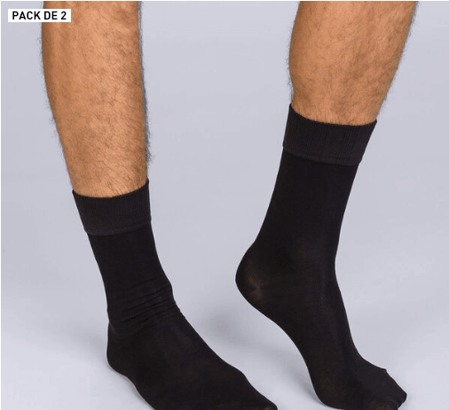 2 Pares Meias Soft Touch DIM Homem - Rarassocks