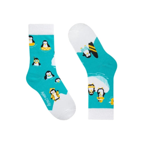 Calcetines de pingüinos locos de Kylie