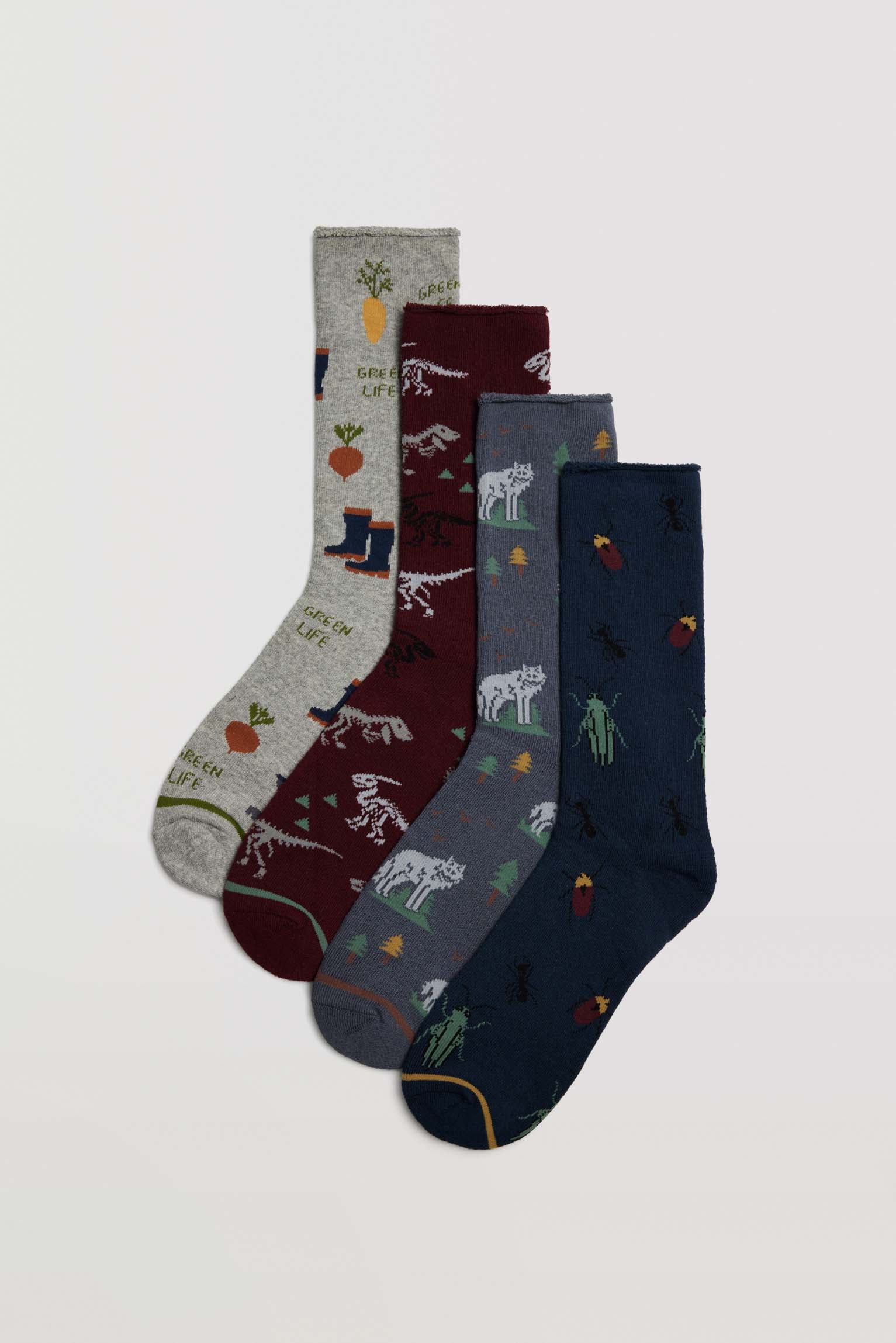 Pack 4 pares de meias térmicas