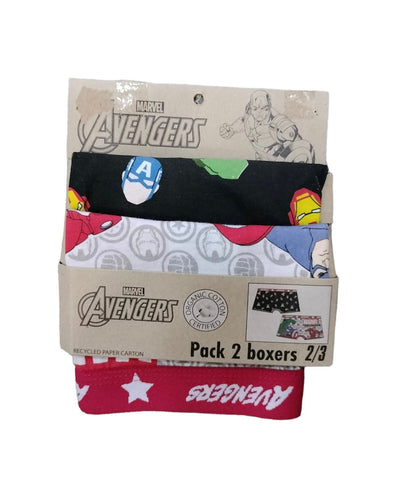 Pack Boxers Marvel Avengers