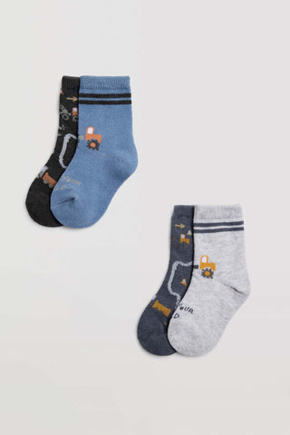Pack 4 pares de meias