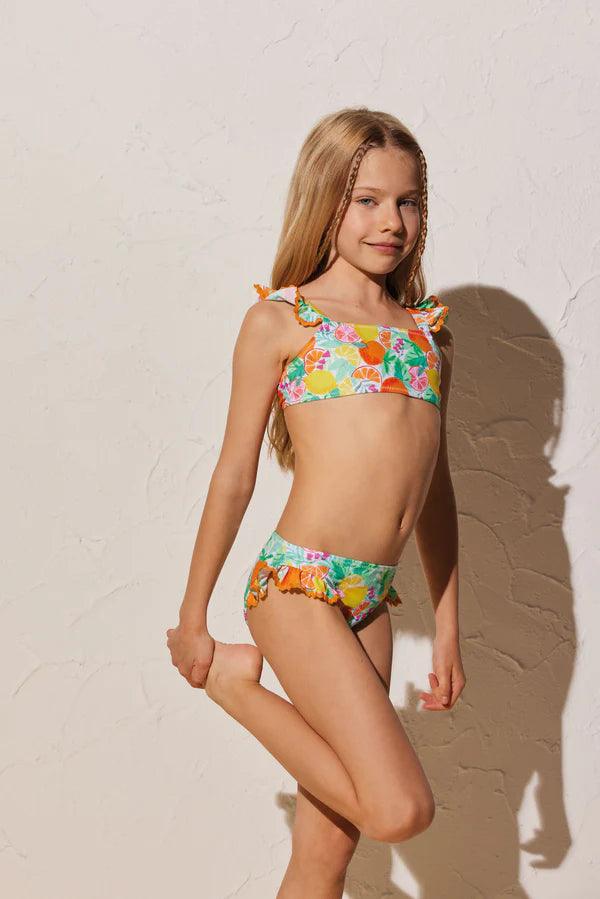 Biquini infantil Bandeau Fruits - Rarassocks