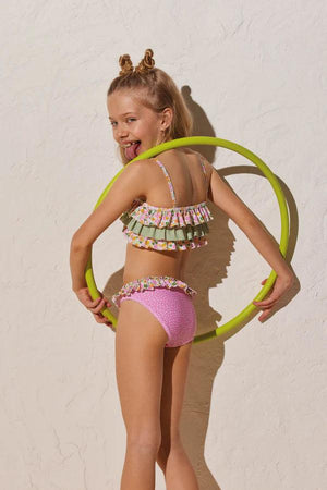 Biquini infantil com volantes - Rarassocks