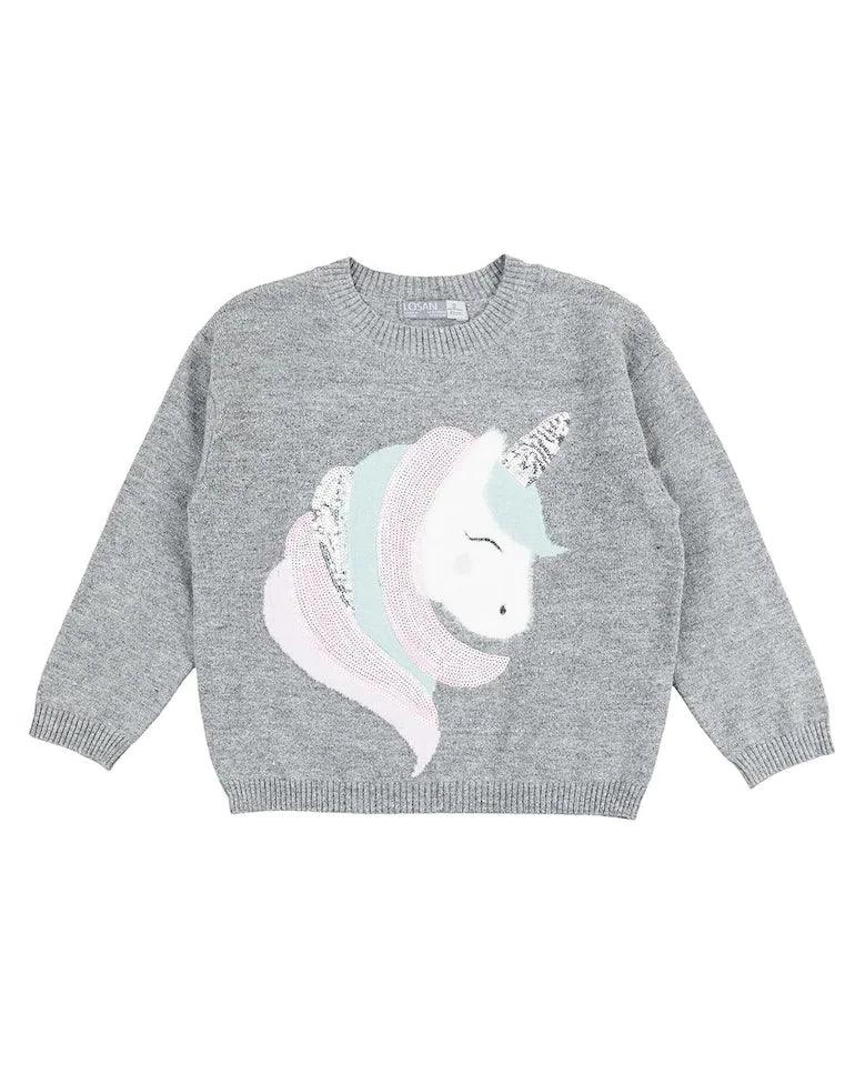 Camisola menina Unicornio - Rarassocks