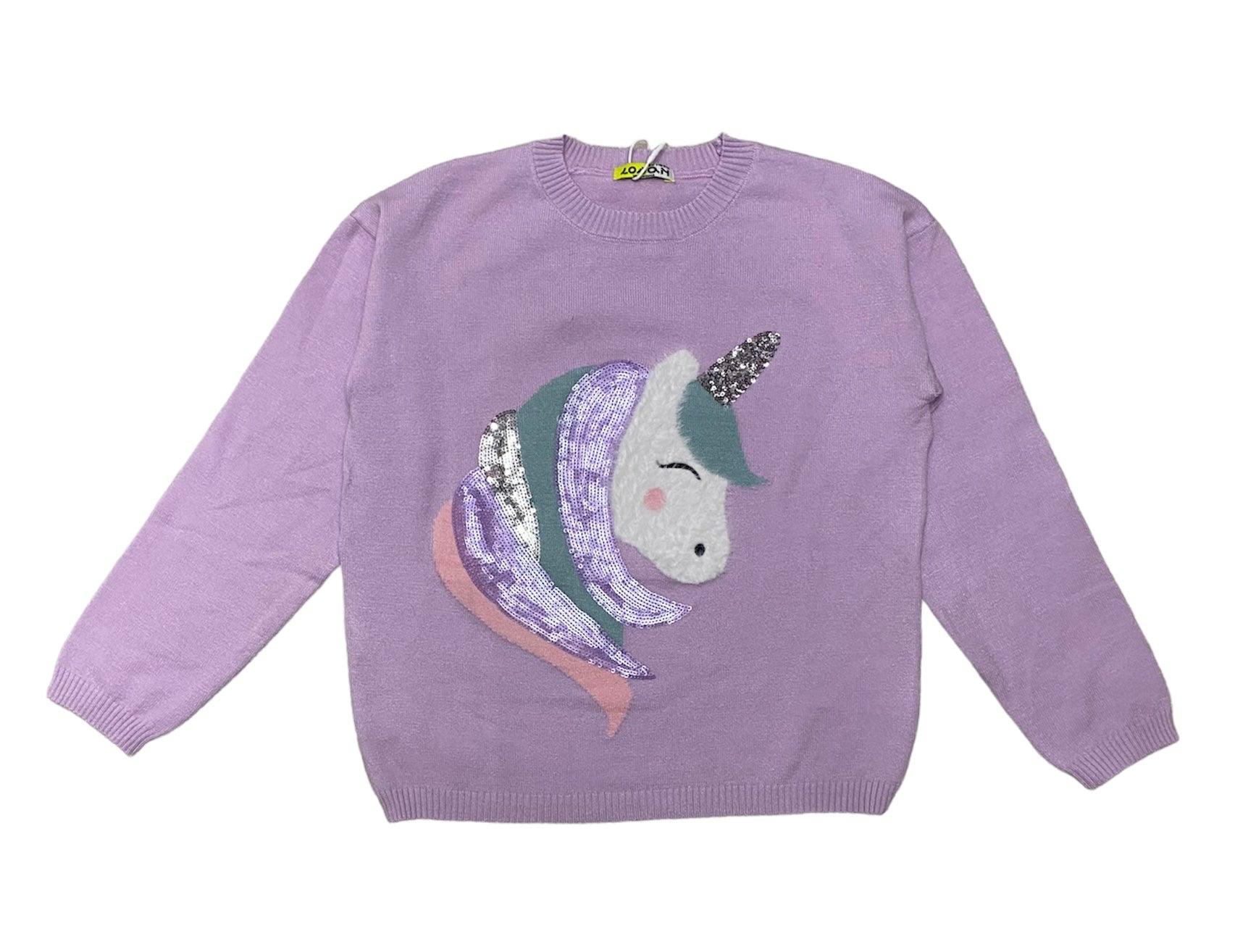 Camisola menina Unicornio - Rarassocks