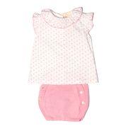 Conjunto Algodão Menina Andrea - Rarassocks