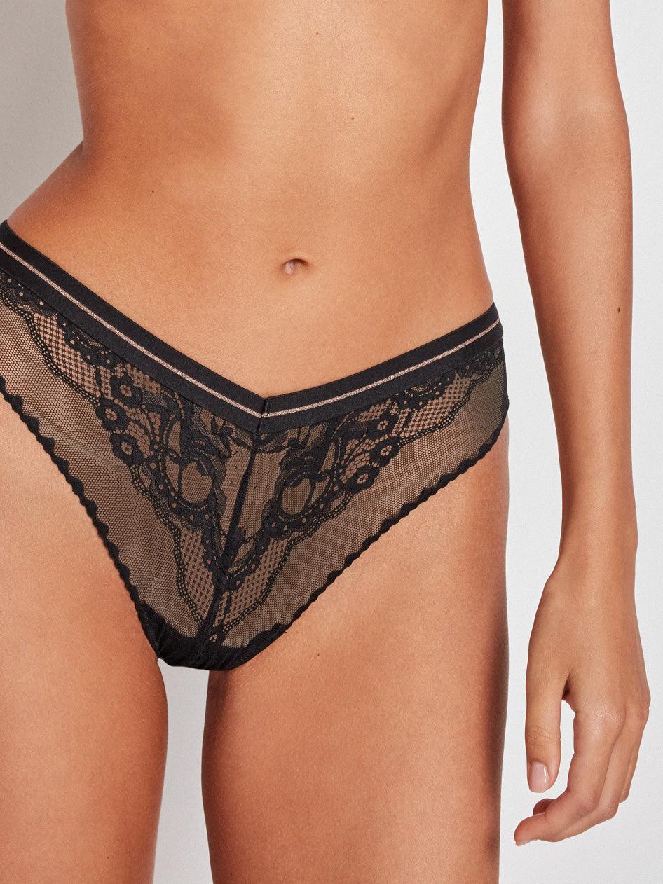 Conjunto Sutiã Bralette e cueca tanga - Rarassocks