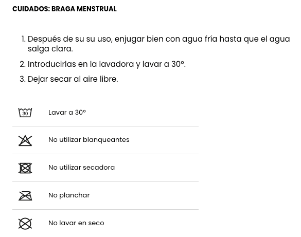 Cueca Menstrual Ysabel Mora - Rarassocks