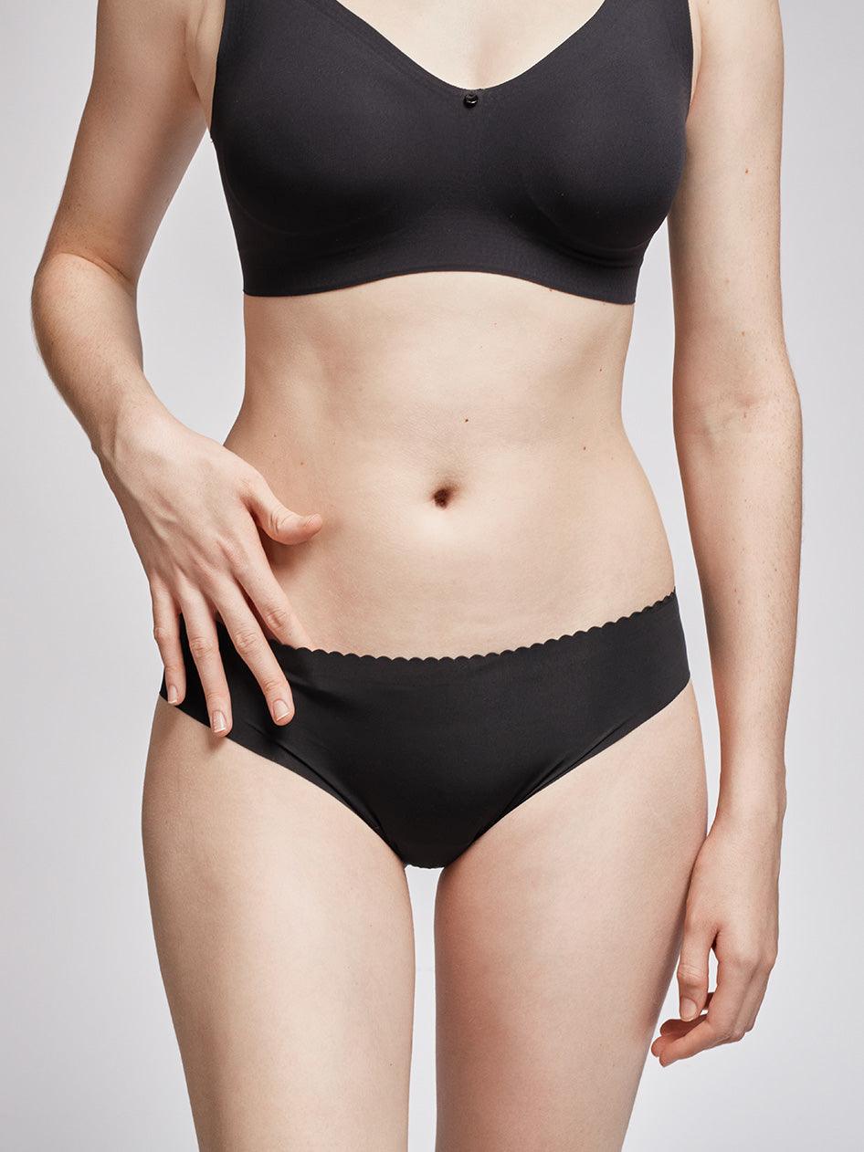 Cueca midi invisível tecido microfibra - Rarassocks