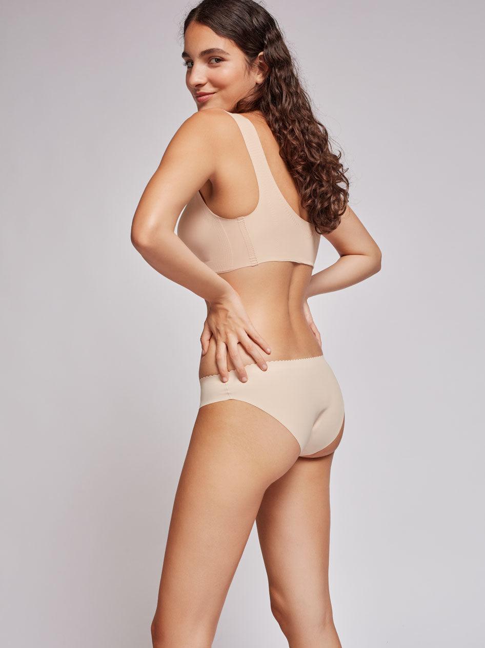 Cueca midi invisível tecido microfibra - Rarassocks