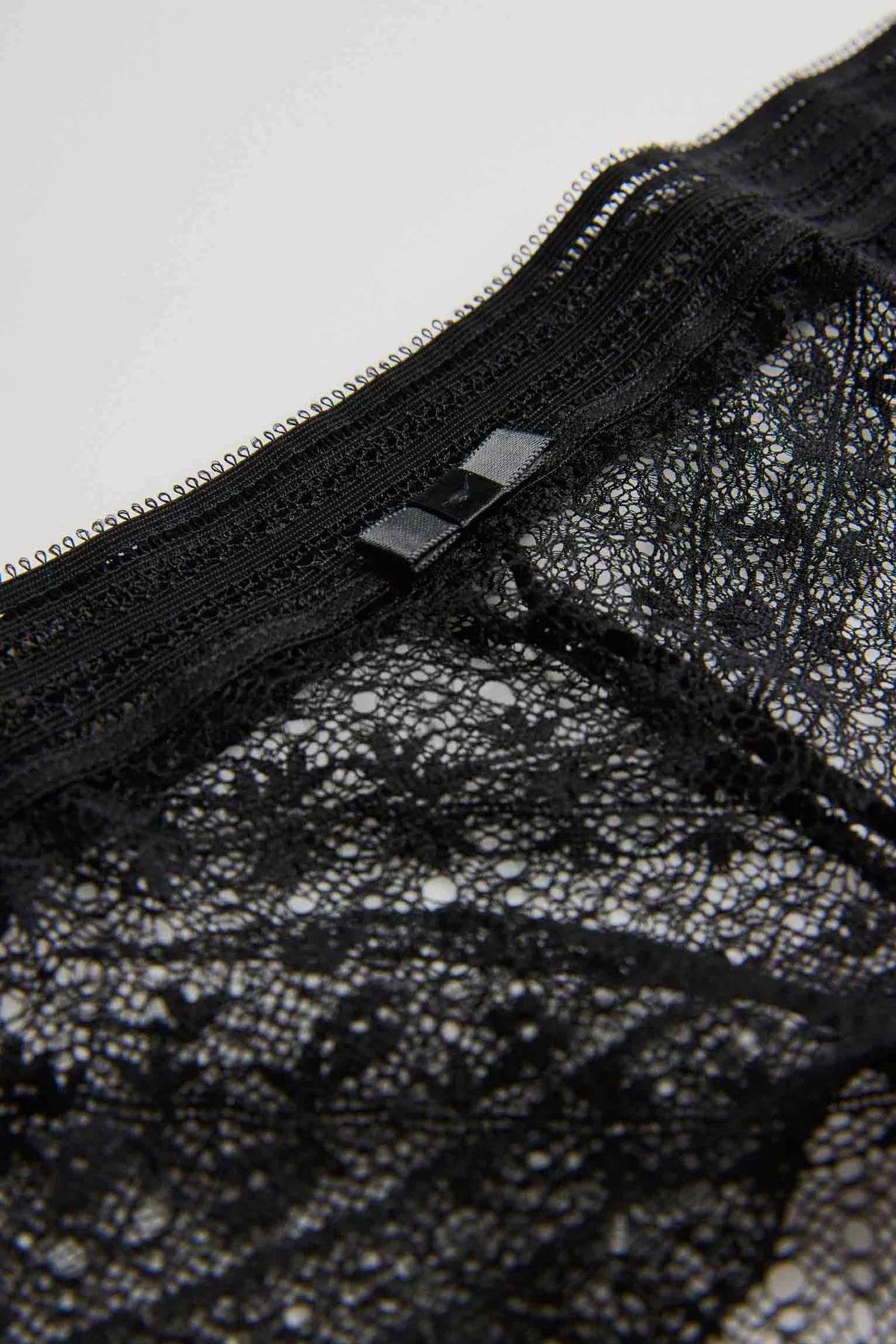 Culotte Renda Romance - Rarassocks