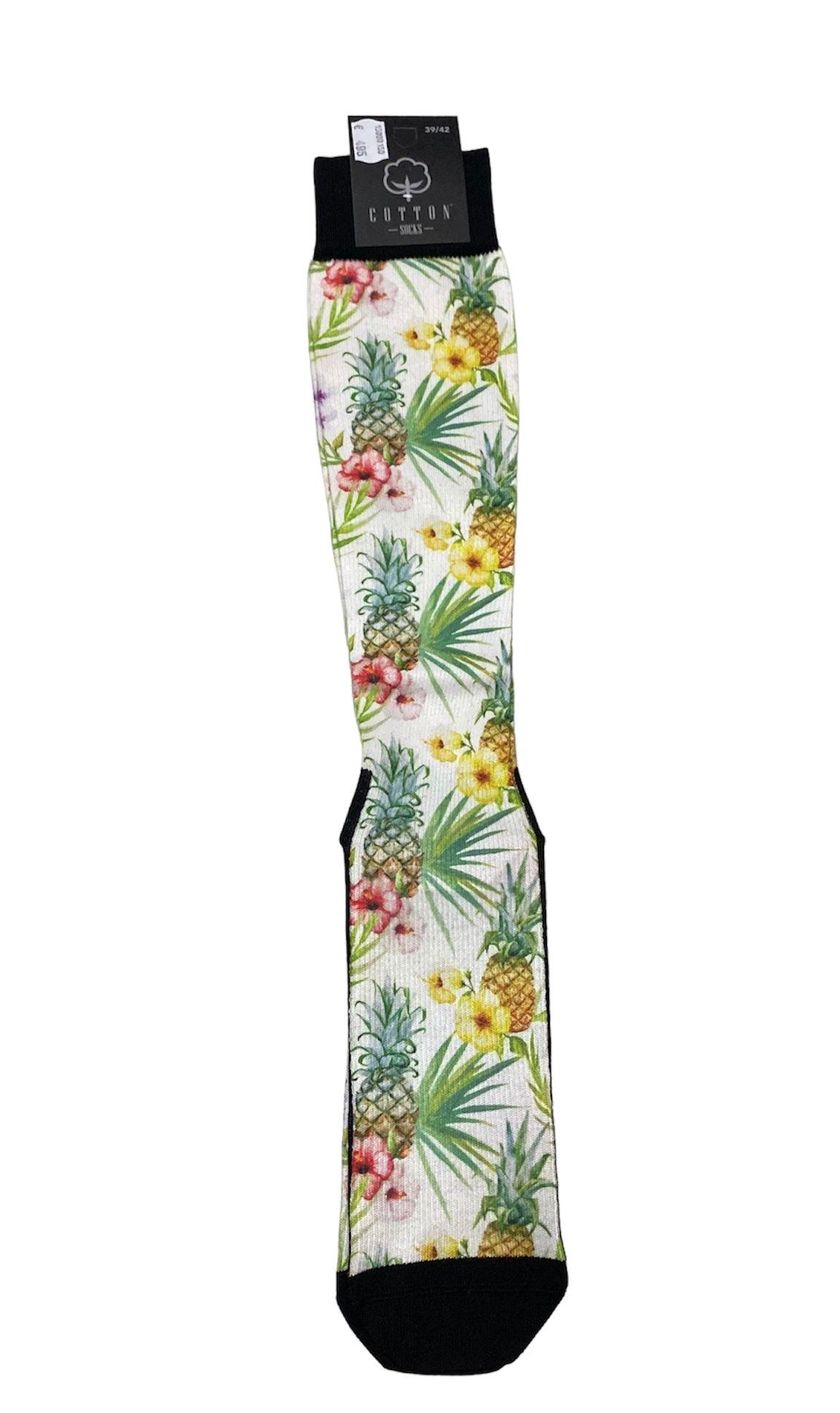 Meia alta Ananás - Rarassocks