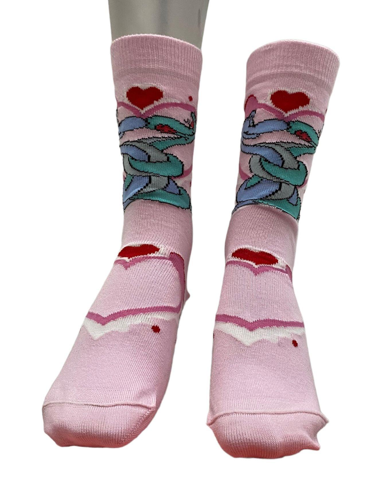 Meia Beijo Serpentes - Rarassocks