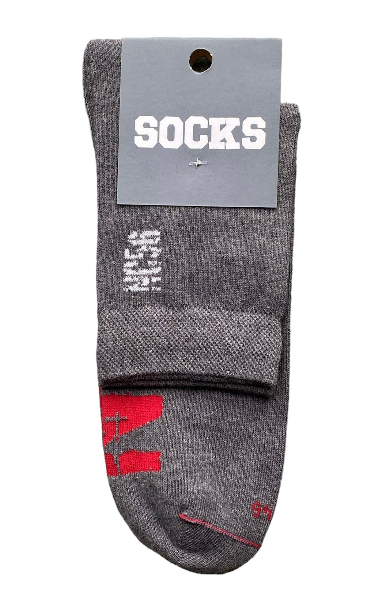 Meia de algodão meio cano - Rarassocks