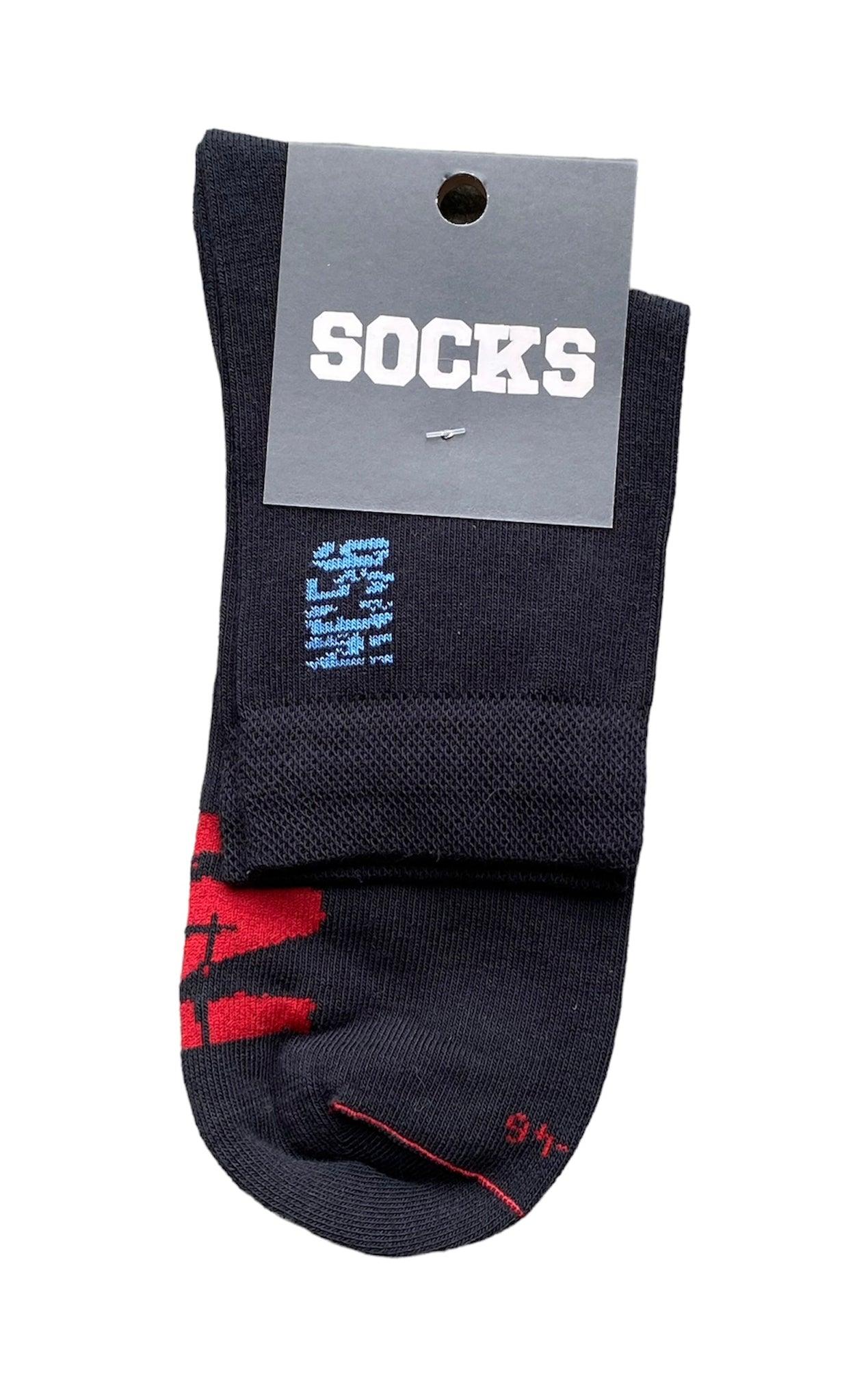 Meia de algodão meio cano - Rarassocks