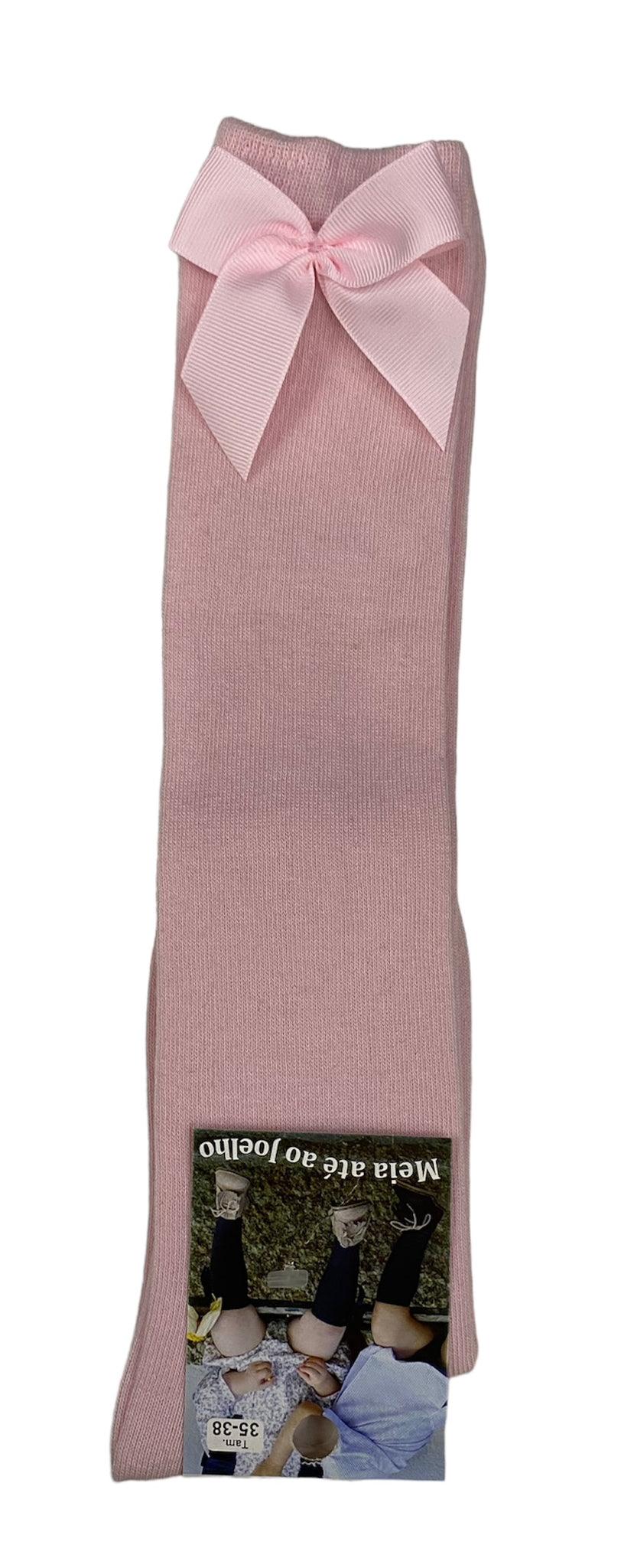 Meia de Criança até ao joelho com laço - Rarassocks