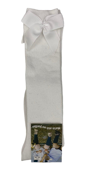 Meia de Criança até ao joelho com laço - Rarassocks