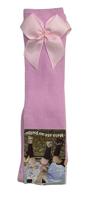 Meia de Criança até ao joelho com laço - Rarassocks