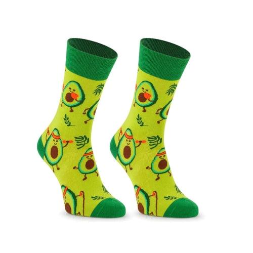 Meias Kylie Crazy Abacates - Rarassocks