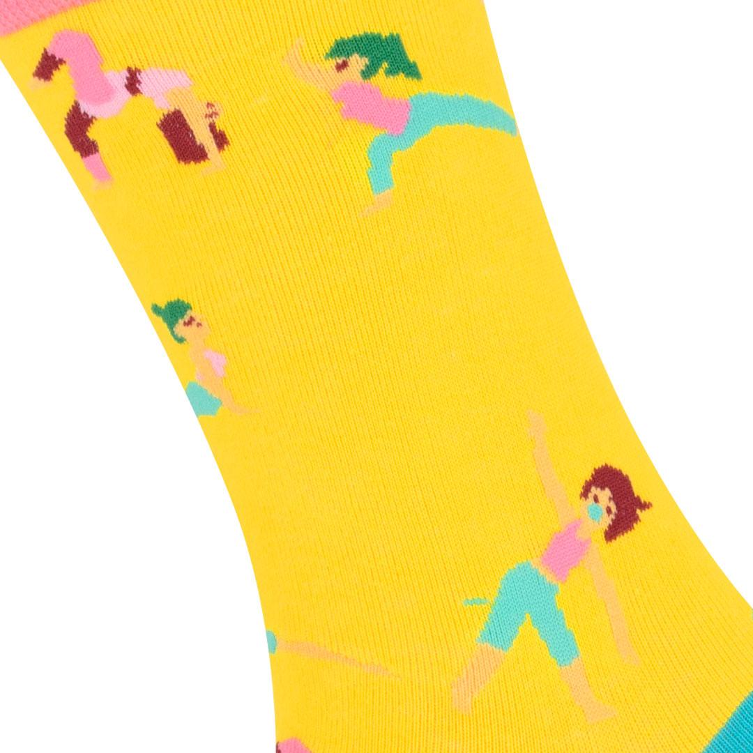 Meias Kylie Crazy Aeróbica - Rarassocks