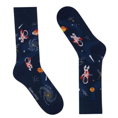 Meias Kylie Crazy astronautas - Rarassocks
