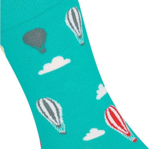 Meias Kylie Crazy Balões aeroestáticos - Rarassocks