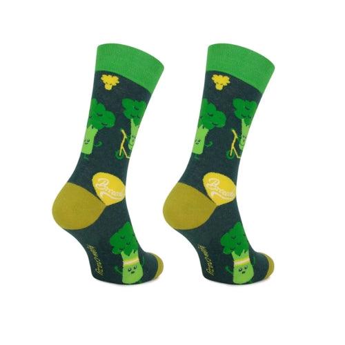Meias Kylie Crazy Brócolo Skate - Rarassocks