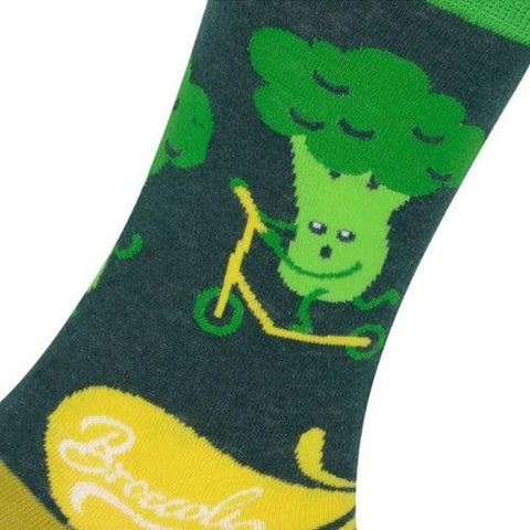 Meias Kylie Crazy Brócolo Skate - Rarassocks