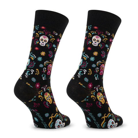 Meias Kylie Crazy Caveira - Rarassocks