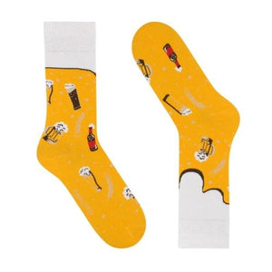 Meias Kylie Crazy Cerveja - Rarassocks