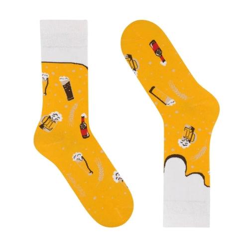 Meias Kylie Crazy Cerveja - Rarassocks