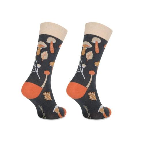 Meias Kylie Crazy cogumelos - Rarassocks