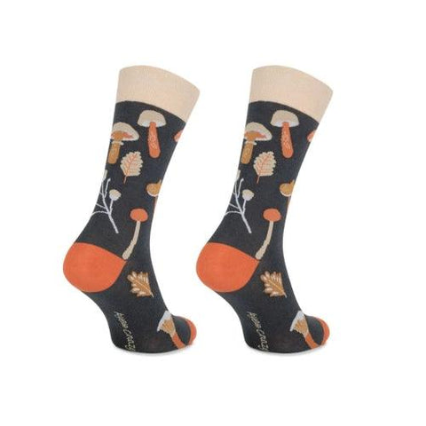 Meias Kylie Crazy cogumelos - Rarassocks